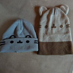 Bundle of 2 knitted Pusheen hats